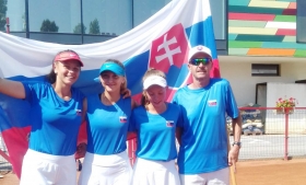 Tím do 16 rokov Stankovská, Čisovská, Kadlečková, kapitán Nakládal